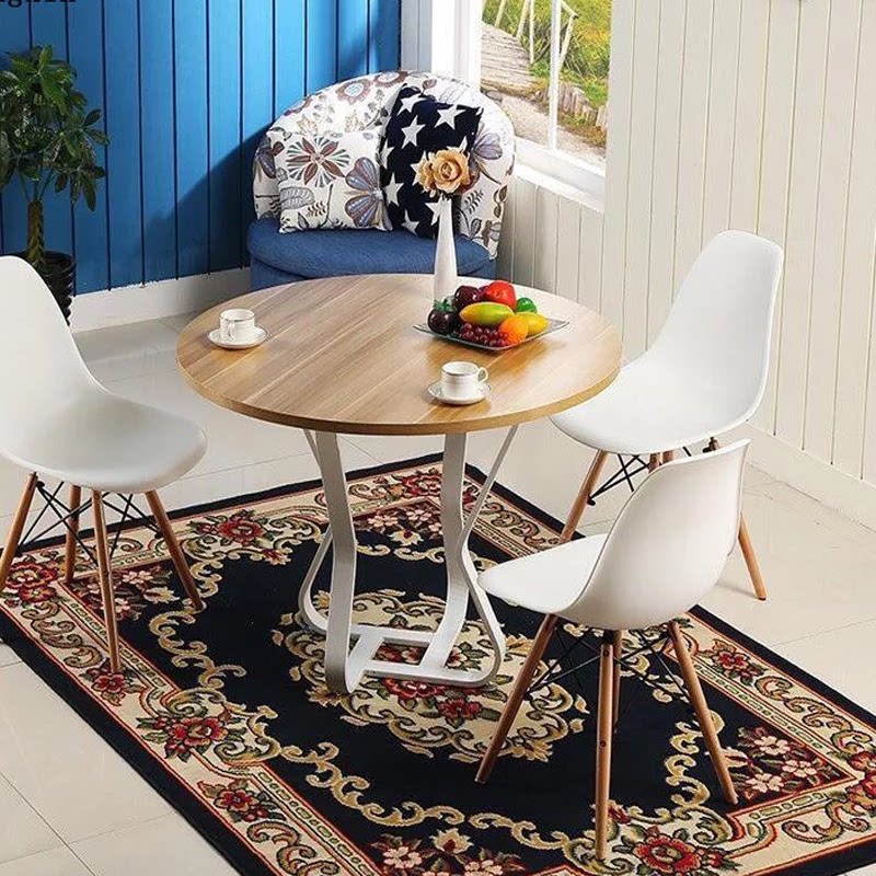 Office conference table leisure table round table simple business table reception table and chair combination negotiation room table and chair