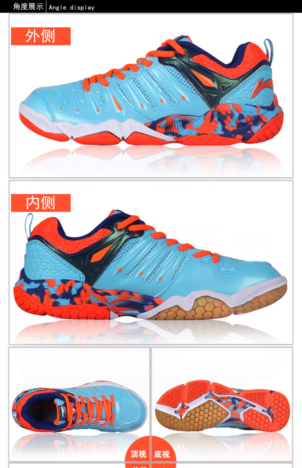 Trang web chính thức Giày cầu lông Li Ning chính hãng Giày nữ chống trượt giày thể thao thoáng khí AYTL082 giày anta nữ
