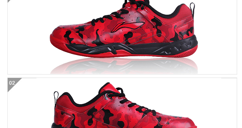 Giày cầu lông Li Ning mới 2017 Giày nam toàn diện đào tạo giày thể thao thoáng khí chống trơn trượt AYTM107 giày cầu lông lining