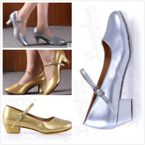 Xinjiang Uyghur adult female dance shoes folk dance square dance high and modern Latin