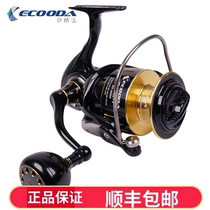 Icoolda KS Large fishing force metal spinning wheel sea fishing boat fishing fishing wire wheel Stainless Steel Wheels Tuna Shark giant