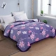 Phiên bản Hàn Quốc của chiếc giường bọc pha lê nhung san hô nhung phong cách mục vụ chải chuốt bằng da lộn lá sen ren bông dày drap giường đẹp