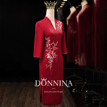 Donina Mom dress a wedding dress 2022 new wedding dress red dress