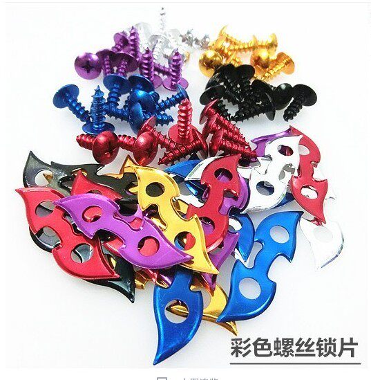 Electric car locomotive retrofit accessories Colour screw plastic housing Connection sheet Decorative Self Tapping Screws