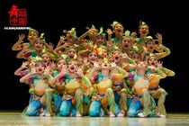 The 8th Xiaohe style childrens dance performance childrens performance fish singing small fish childrens performance costumes