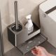 German Seiko Toilet Brush Gap Brush Bathroom Brush No Dead Angle Wall-mounted No-Punch Toilet Cleaning Set