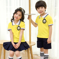 Kindergarten Garden Clothing Summer Clothing Elementary School Childrens School Uniforms Children Pure Cotton Banfu Games Clothing Suit Men And Women Tailor Made