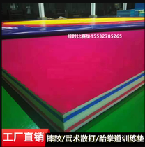 New wrestling mat five-layer thermal composite high elastic XPE sponge judo mat martial arts Sanda competition training mat