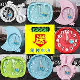 简约创意闹钟学生用可爱静音夜光床头卧室儿童迷你个性小闹钟钟表