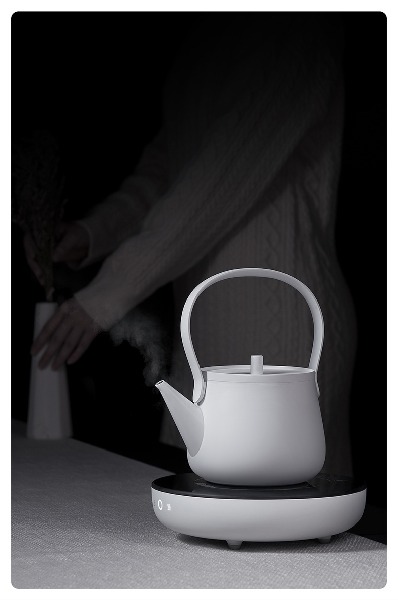 About Nine soil small sit know furnace household electric teapot TaoLu.mute boiling water tea tea pot of boiled tea utensils, small iron furnace
