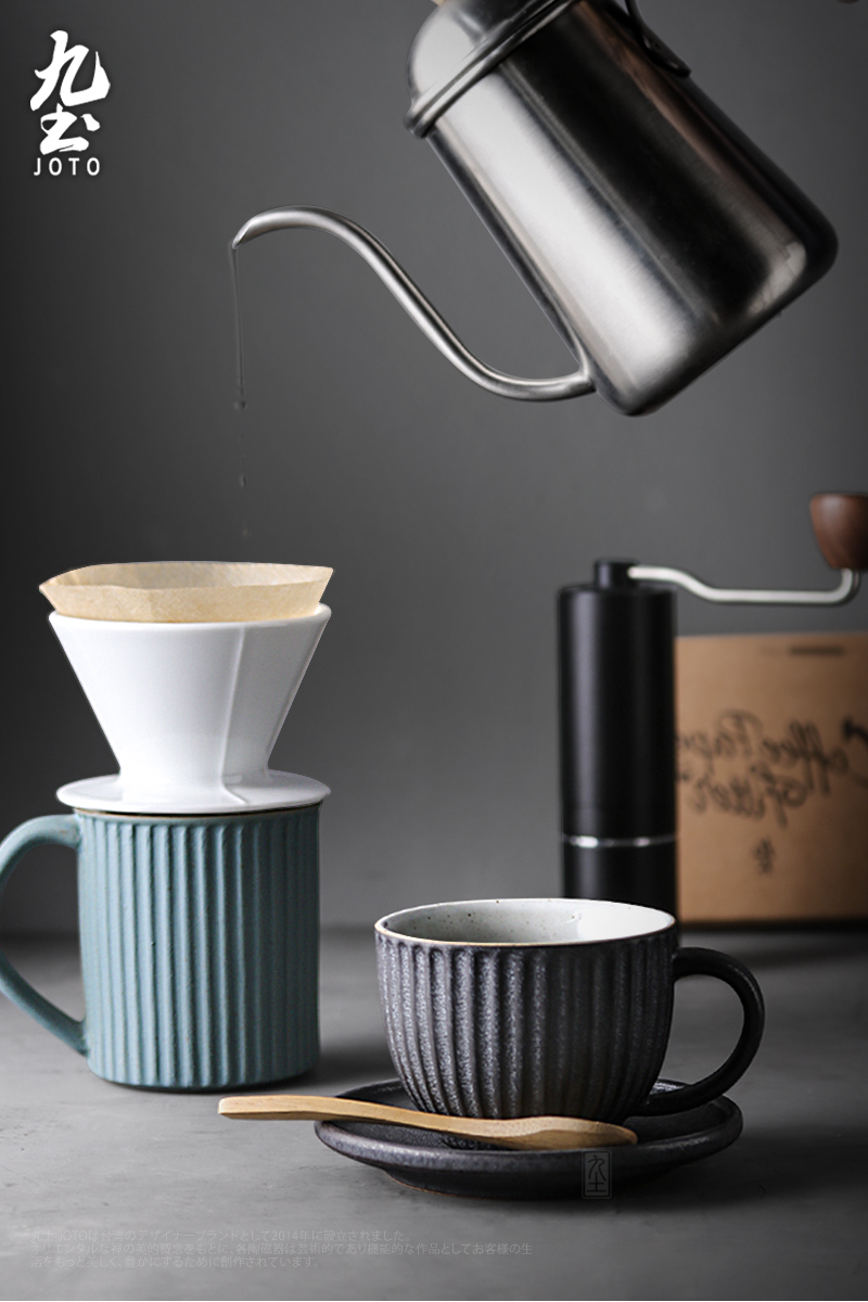 About Nine soil coarse ceramic coffee cup suit move coffee cup coffee cup of afternoon tea lovers mugs Japan restoring ancient ways