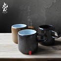 About Nine soil ou feng breakfast cup of French painter Xu Yawen design integration of Taiwan coffee keller does ceramic cup