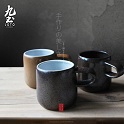 About Nine soil ou feng breakfast cup of French painter Xu Yawen design integration of Taiwan coffee keller does ceramic cup