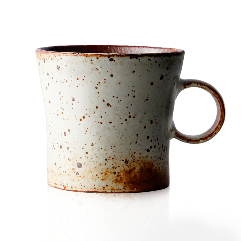 About Nine checking mugs tao hand soil hangers coffee cup cup creative ceramic cup coarse pottery Japanese coffee