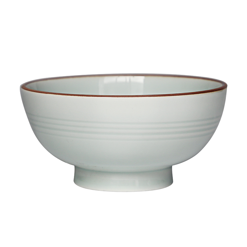 About Nine soil manual small round white jade bowl bowl of Japanese zen jingdezhen ceramic tableware hotel restaurant food bowl