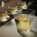 Chín đất Nhật Bản phong cách búa thủy tinh cốc dày vuông vuông cốc thủ công chịu nhiệt trà biển kungfu bộ trà - Trà sứ bộ ấm trà cao cấp Trà sứ