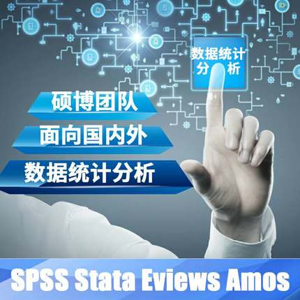 SPSS数据分析服务amos调查问卷eviews实证