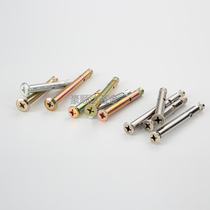 Stainless steel cross countersunk head internal expansion screw 201 flat head countersunk head built expansion bolt implosion tube M6