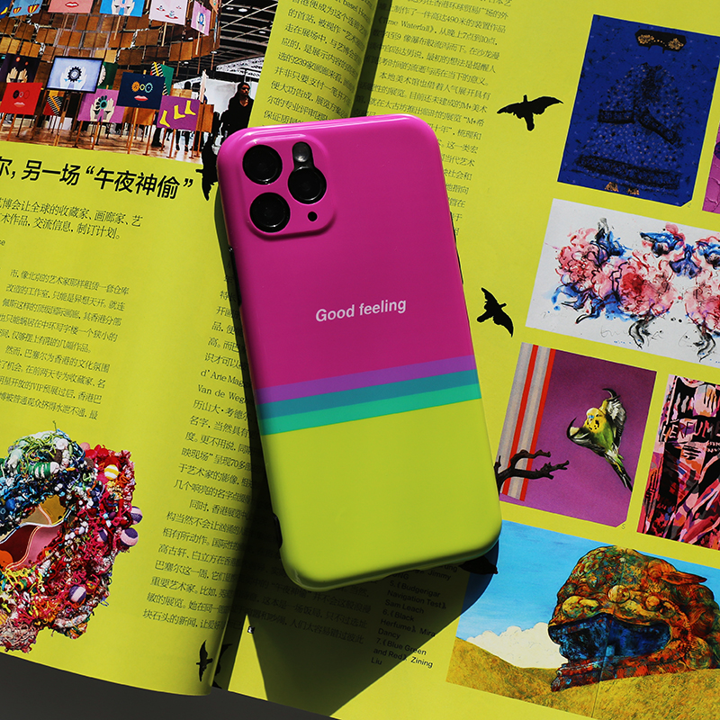 Original color contrast is suitable for Apple 13Promax mobile phone case 12mini all-inclusive 7 8 se drop-resistant soft case 11