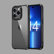 iPhone13 promax mobile phone case 11 transparent acrylic 12 anti-fall applicable to Apple 7 8p air bag dust resistance 14