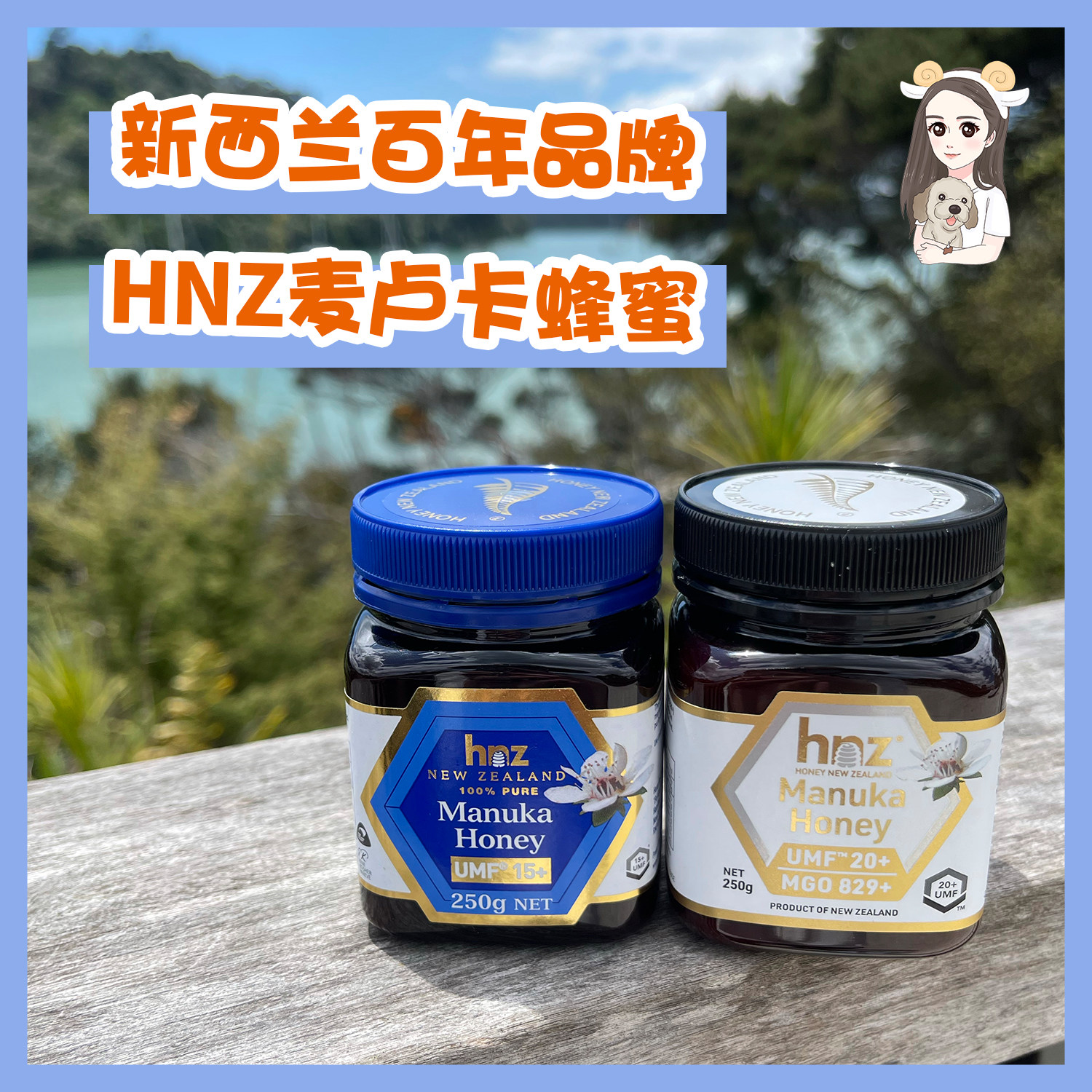 Spot New Zealand HNZ Manuka Honey UMF10+15+Century-old UMF20+ Nourishing Stomach