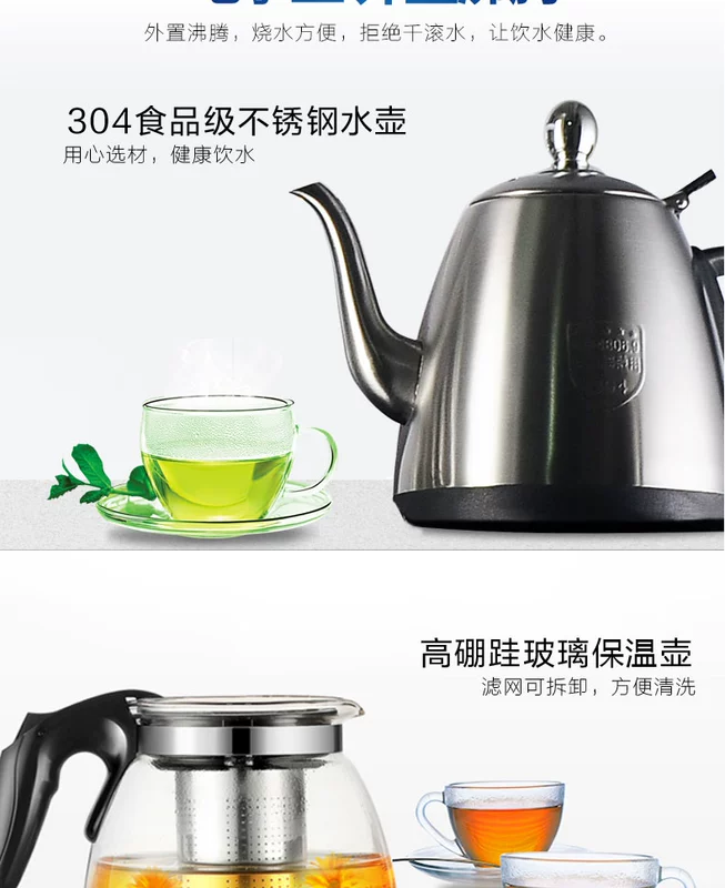 Haier máy lọc nước nhỏ để bàn nhỏ nóng lạnh đóng thùng nước máy tính để bàn máy pha trà mini nước tự động mới mua máy lọc nước