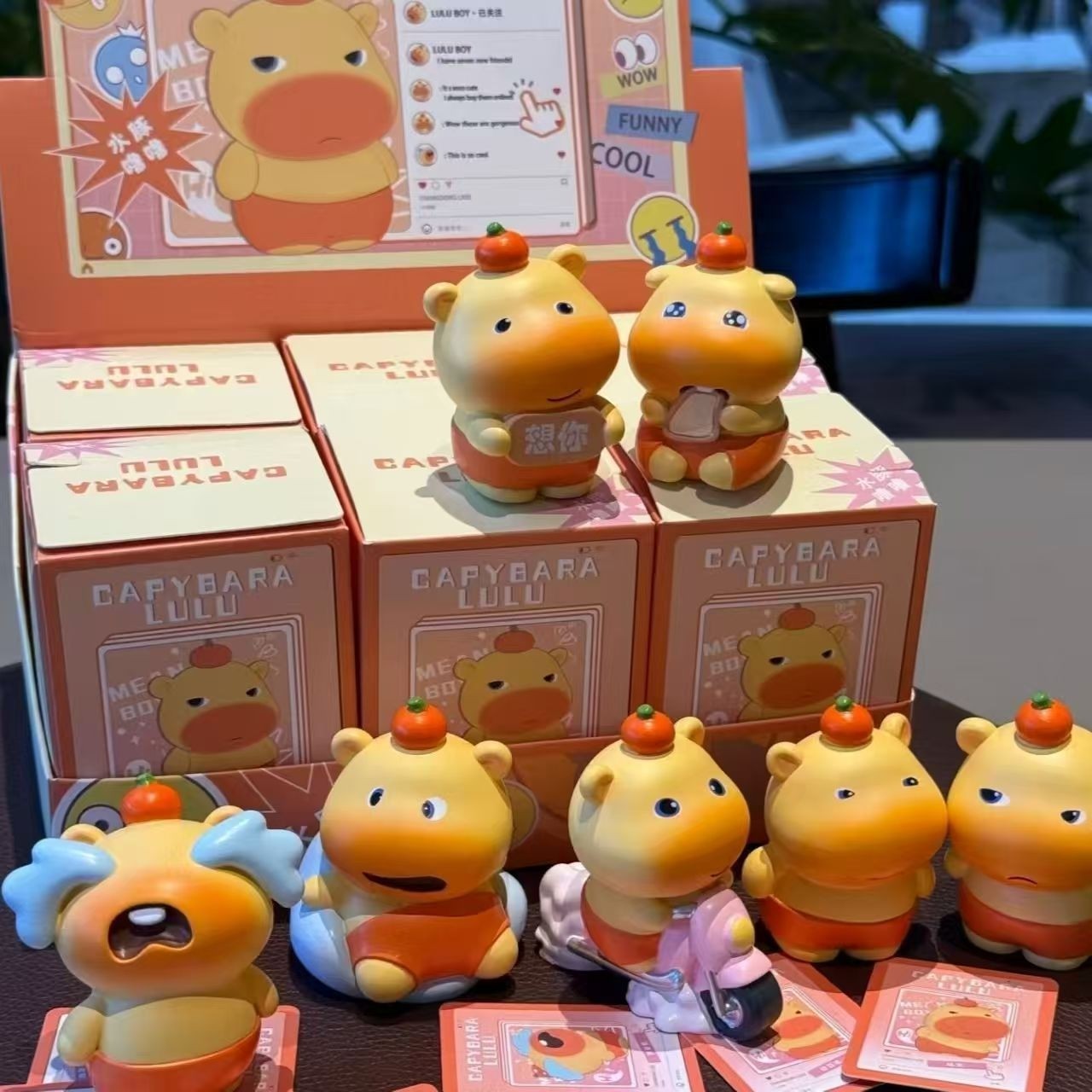 Capybara Lulu Blind Box Figure