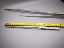 Tweezers Super long STAINLESS steel straight elbow 27CM Thickened tool clip Aquarium fish grass clean fish tank