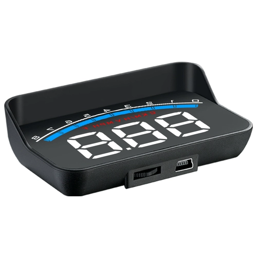 CAR HUD HEAD -OUP DISPLE CAR Universal OBD Многоофункциональная скорость транспортного средства скорости воды Повышение температуры приборной панель HD Проекция