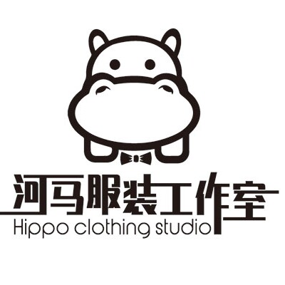 河马工作室丨女装店的LOGO