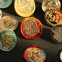 Fire Paint Seal Harry Potter Magic Law School Seal Head Fire Lacquer Seal Wax Please Post Envelope Gift Seal Bronze Head