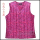 Áo vest nữ mùa thu và mùa đông trung niên áo lót ấm ngắn xuống áo vest cotton cỡ lớn chạm đáy áo vest mỏng