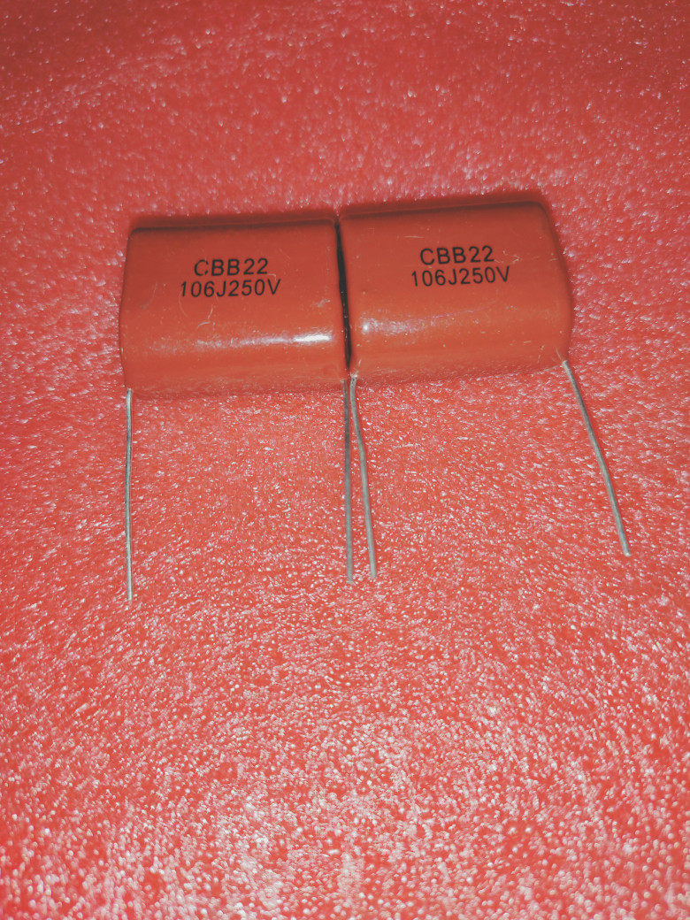 CBB22 thin film capacitor 106J 10UF 250V 10UF P27 5MM