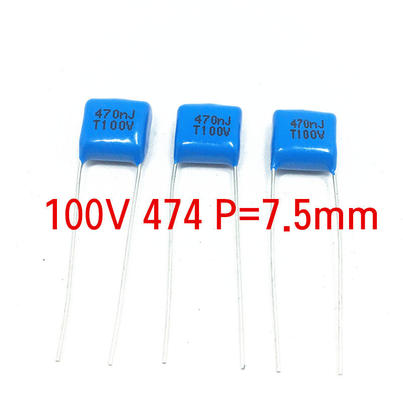 (100 only) copper peak CBB 100V 0 474 474 47uF polyester film capacitor T100V 470nJ