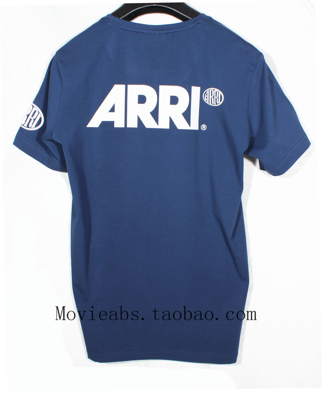 German Arri T-Shirt, Classic Version of the Ale T-Shirt for Directors, Photographers, and Lighting Technicians, Short-Sleeved, Large Size 