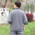 Mùa xuân và mùa thu Bộ đồ thể thao trung niên mới dành cho nam Bộ đồ trung niên hai mảnh dành cho nam kiểu đồ bộ đẹp Bộ đồ