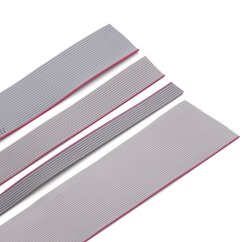 UL2651 gray cable 1 27MM spacing JTAG can press 2 54FC crimping head 8P 10 14 16 34 40P