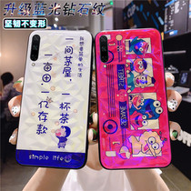 Huawei honor play3 mobile phone shell honorplay3 Blu-ray glass net red tide brand all-inclusive ASK-AL00 drop protection case female play3 silicone mirror creative mens card