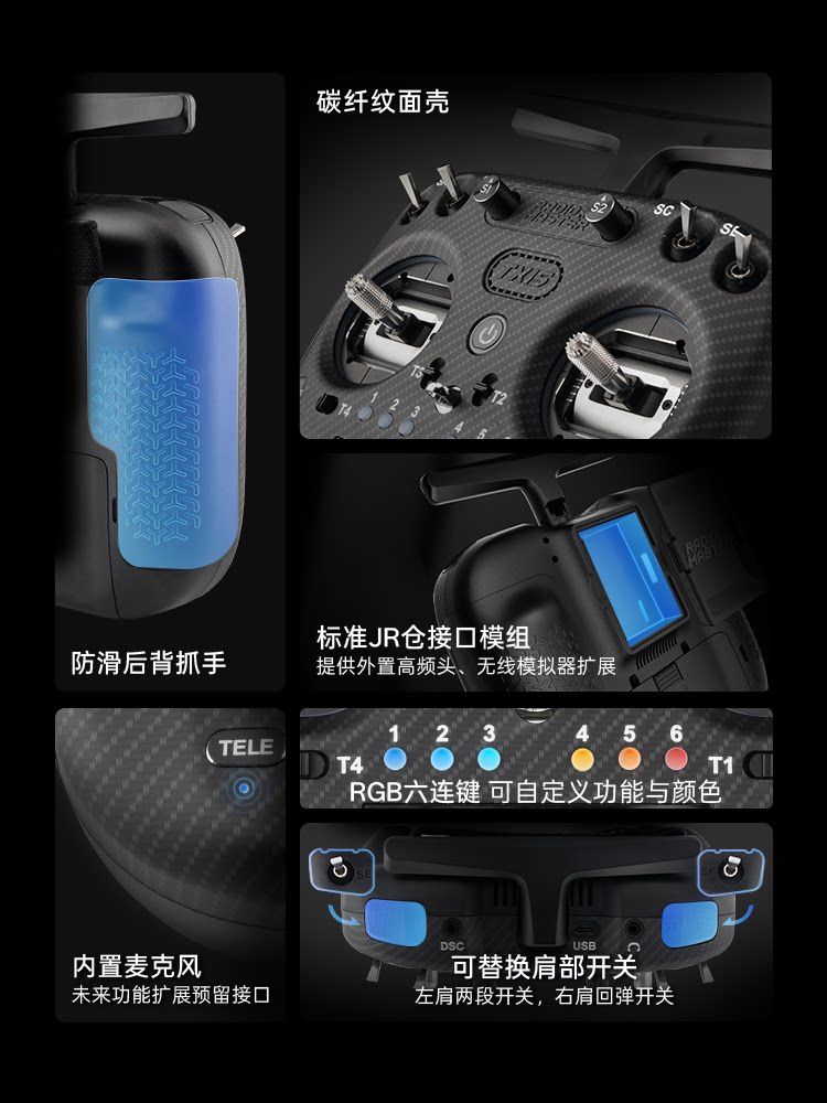 TX15 Max ELRS 雙頻遙控器｜AG02・M2