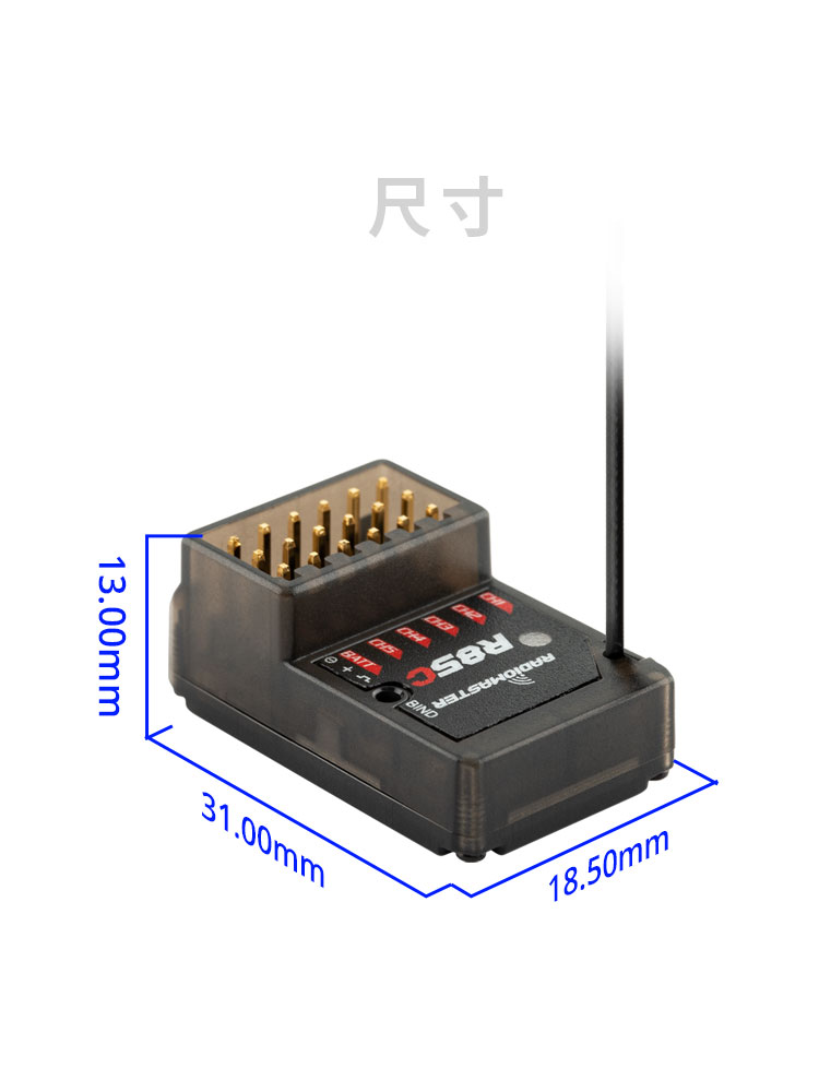 【RadioMaster】R85C｜接收機