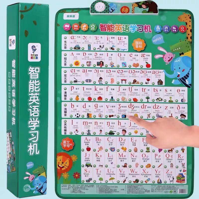 Standard pronunciation of 48 English international phonetic wall chart students phonetic entry 26 letter sound artifact