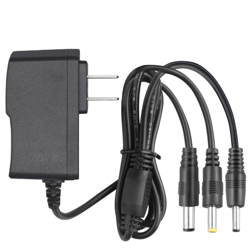 Square Dance Trolley Speaker Router Speaker Charger Power Cord Round Head Universal 5V9V12V15V1A2A3A