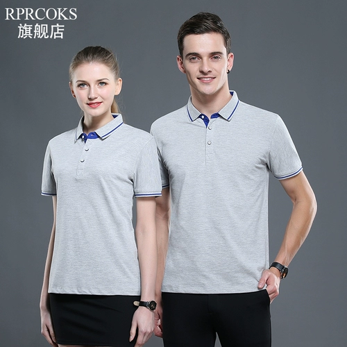 Рубашка, летняя футболка для работы, короткий рукав, с печатью вашего логотипа