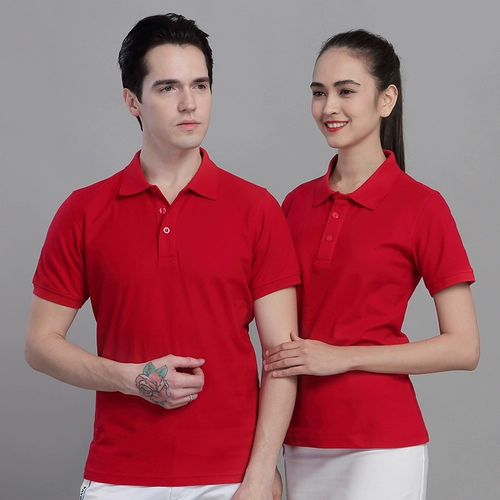 Однотонная футболка polo для работы, делается под заказ, с печатью вашего логотипа
