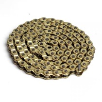 CULT P121 BMX chain half link gold
