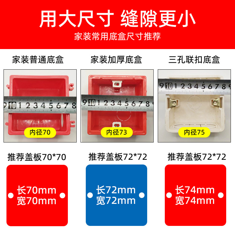 2025智能家居装修必备:线盒盖板86型盖板如何选更实用?-开关-淘宝百科网