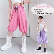 Special price Girls 90% Pants shorts Summer 2021 new children outfitting children