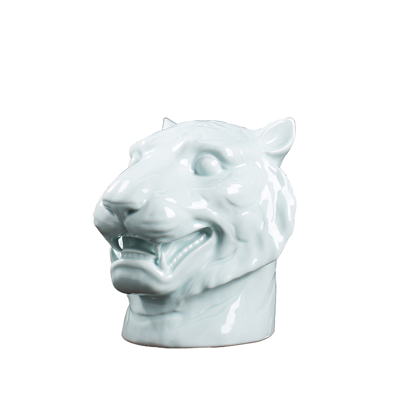 Bottle furnishing articles 12 zodiac jingdezhen ceramic household seal gifts 5 jins of how empty jar jar