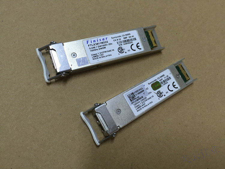 Finisar FTLX3811M332 DW100S1-2DX 100GHZ DWDM XFP 3811 Module