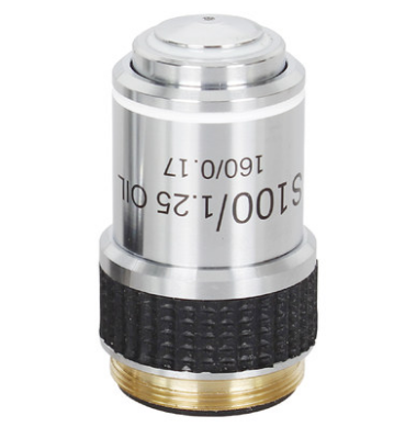 Biological microscope objective 4X 10X 20X 40X 100X football table seam paste material finishing Gold